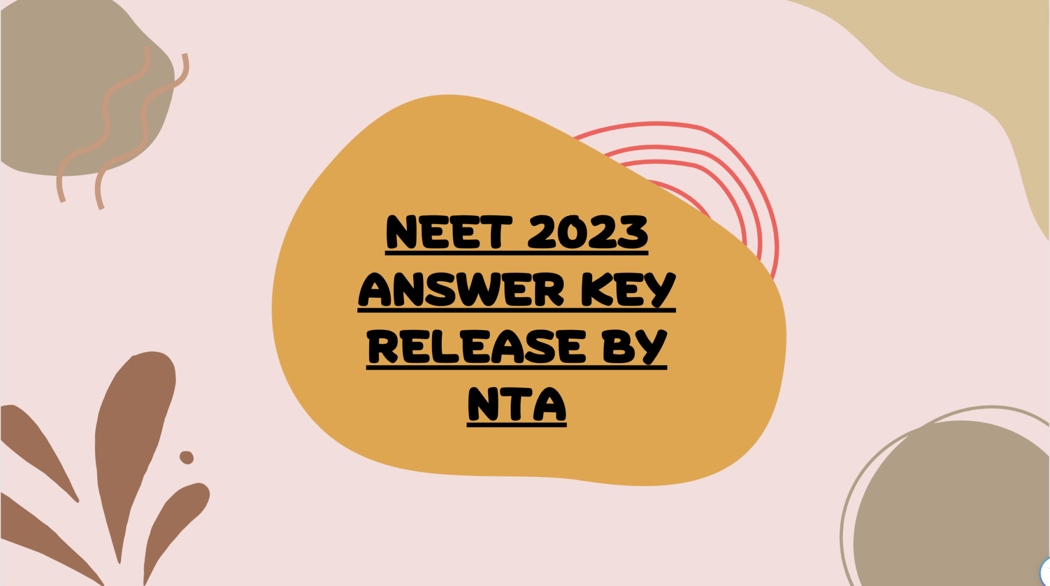 Neet Answer Key Release By Nta Heres How To Download